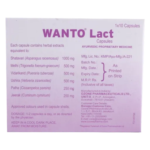 wanto lact capsule 10's